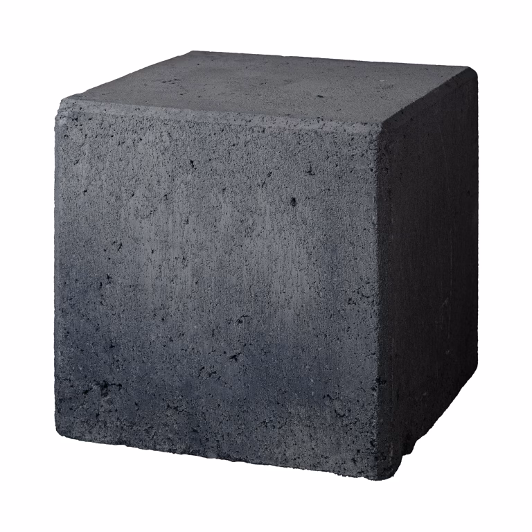 Dirksen Zitelement_stapelblok 50x50x50 Zwart