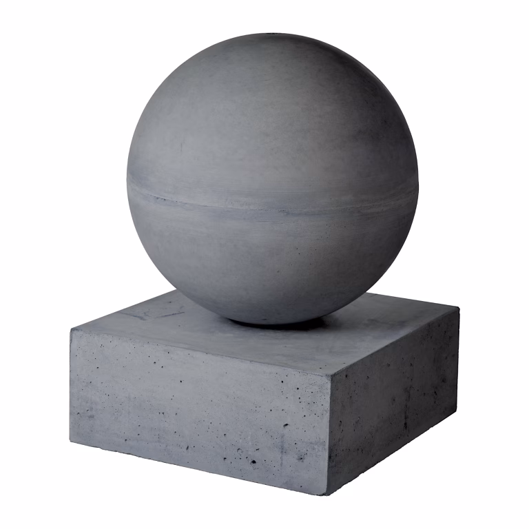 Dirksen anti-inbraak element 50x50x20 Bol ⌀50 Zwart