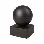 Dirksen anti-inbraak element 40x40x20 Bol ⌀40 Zwart Gecoat