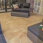 Cerasun 80x40x4 cm Trentino Rio Sunrise Redsun tuintegels