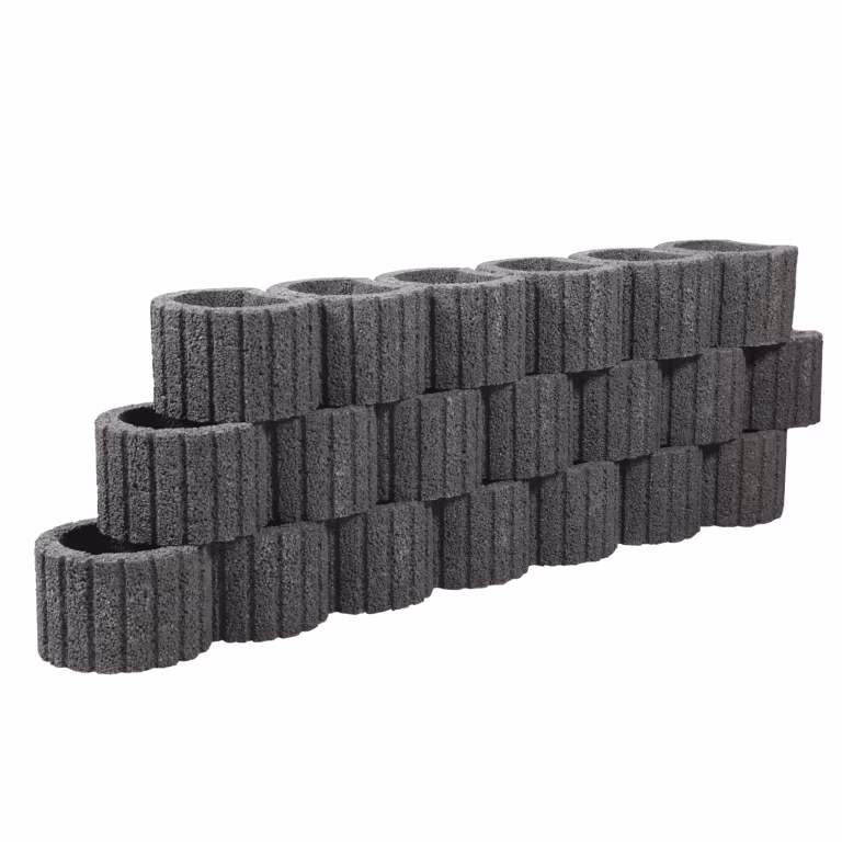 Cirkelflor Rond 30x20x20 cm Antraciet