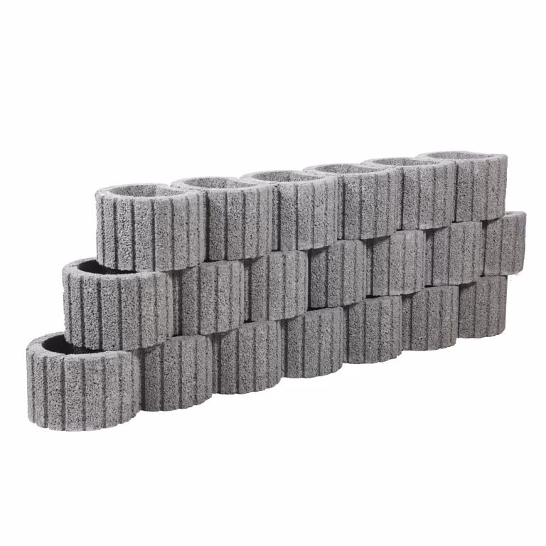 Cirkelflor Rond 48x38x30 cm Grijs