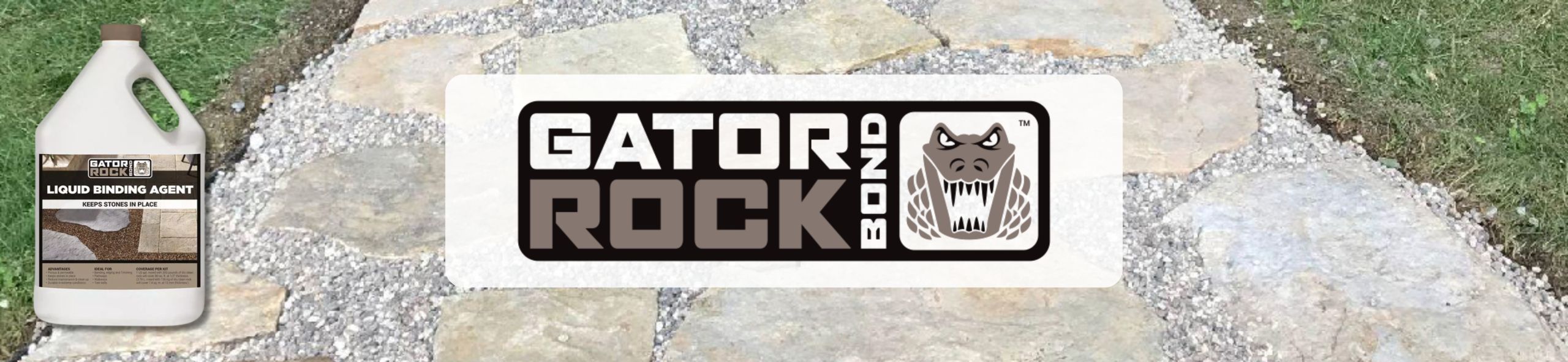 Gator Rock Bond vloeibaar bindmiddel transparant - 3,78 L