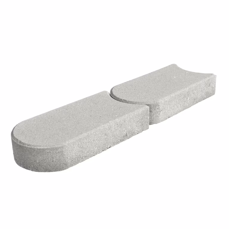Graskantsteen 22x12x4,5 cm Grijs