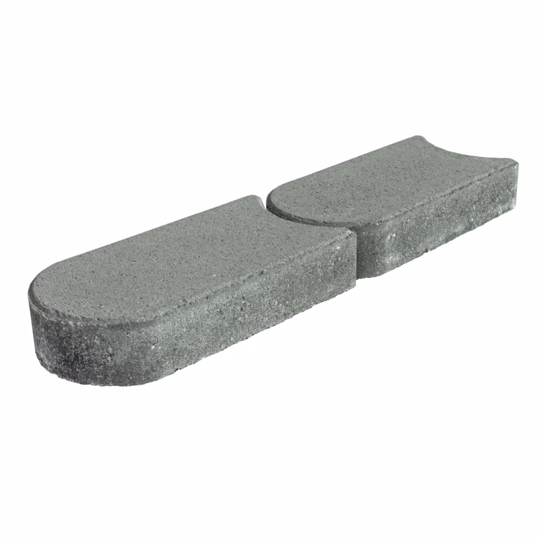 Graskantsteen 33x16x4,5 cm Antraciet