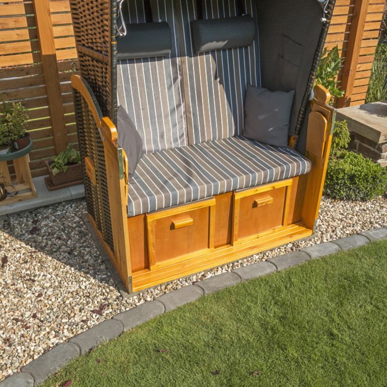 Graskantsteen 33x16x4,5 cm Antraciet Redsun