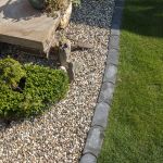 Graskantsteen 33x16x4,5 cm Antraciet randafwerking Redsun