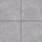 Vier Keramiek TRE 60x60x3 Cilento Grigio tegels met voeg, grijs betonlook