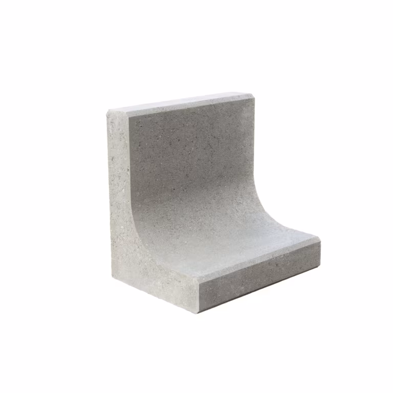 L element 40x40x30 cm Grijs
