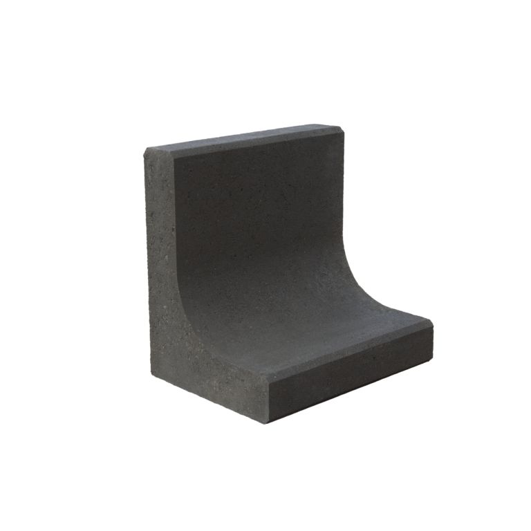L element 80x40x40 cm Antraciet