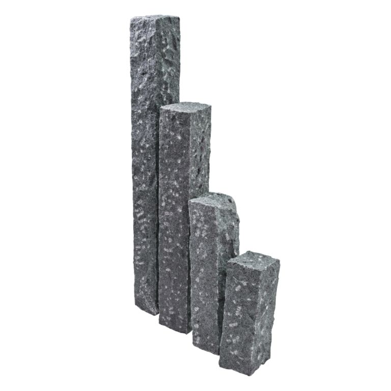 Natuursteen palissade tahiti blue piazzo classic 12x12x50 cm