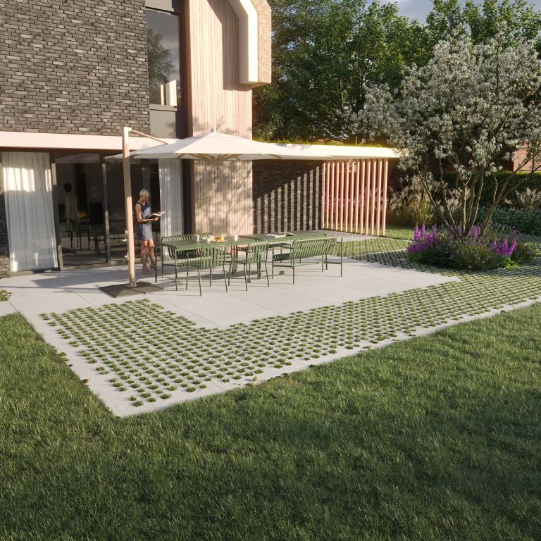 ArtiStone Weave waterdoorlatende bestrating