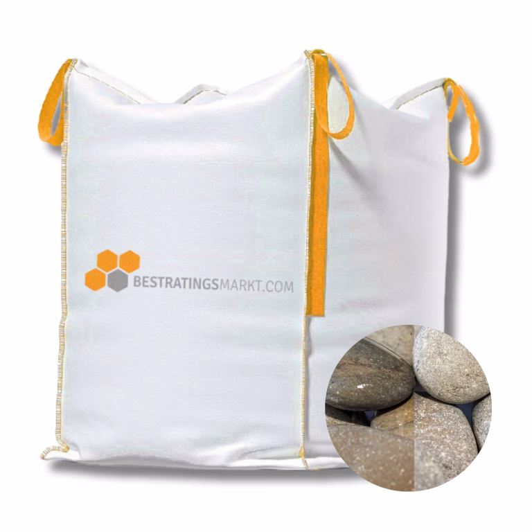Asia Pebbles Grijs 50-70 mm minibag Redsun