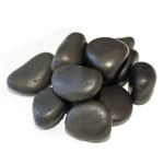 Asia Pebbles Zwart Honed 50-70 minibag Redsun-1