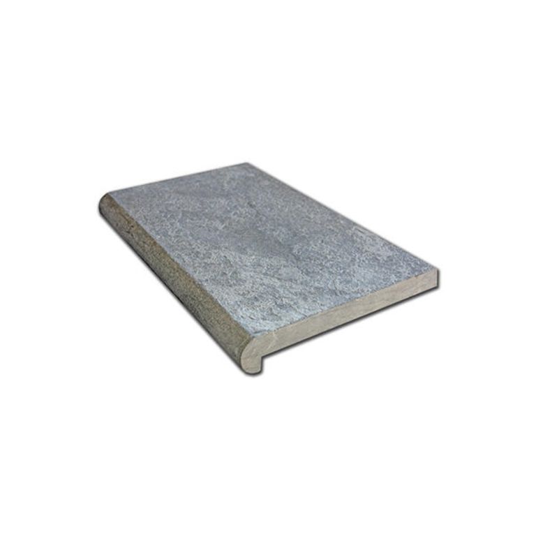 Blue Stone zwembadrand gevlamd en geborsteld