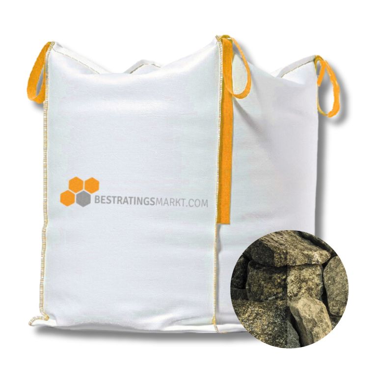 Breuksteen Groen 50-120 mm minibag Redsun