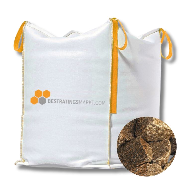 Graniet Rood 63-180 mm minibag Redsun