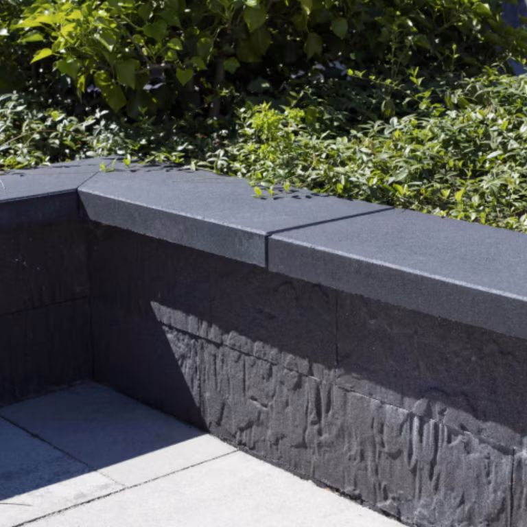 Muur afdekplaat 100x25x5 cm Antraciet