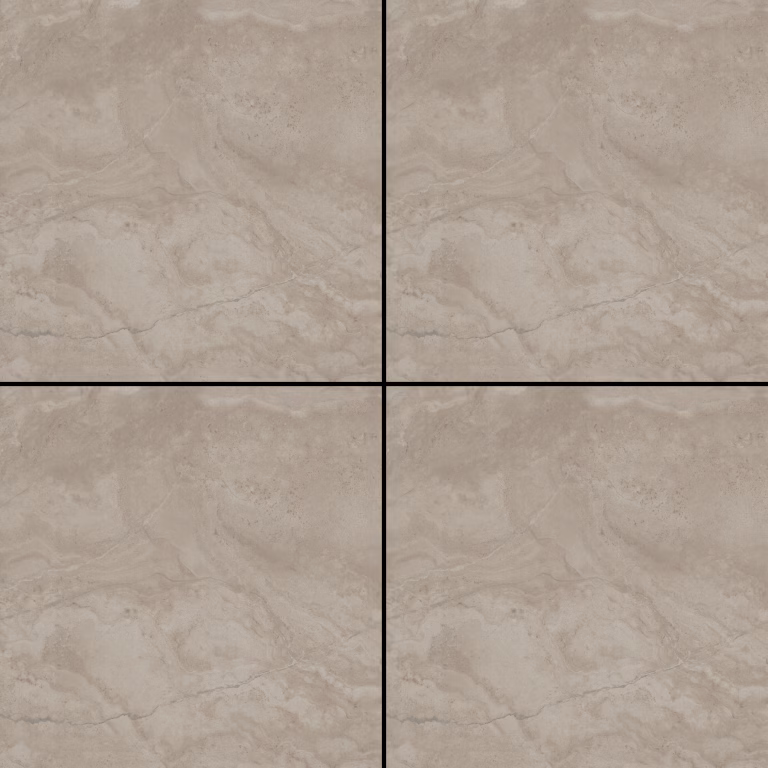 Triagres 3.0 60x60x3 Travertino Casarano Taupe keramische tegel