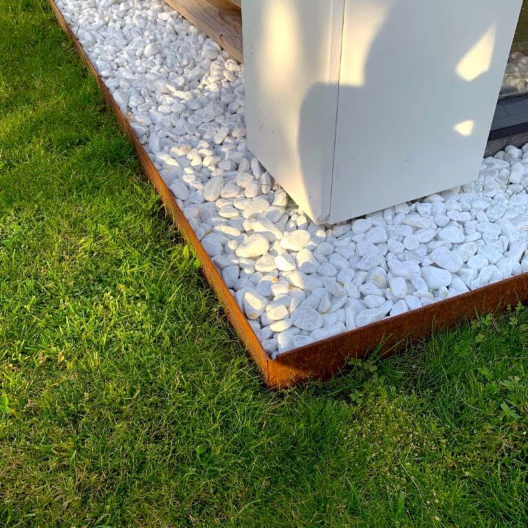 Borderrand Geplet 13x150 cm Corten-3