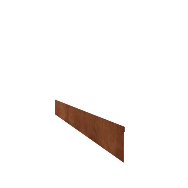 Borderrand Geplet 13x150 cm Corten