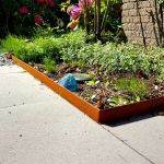 Borderrand Geplet 23x150 cm Corten-2
