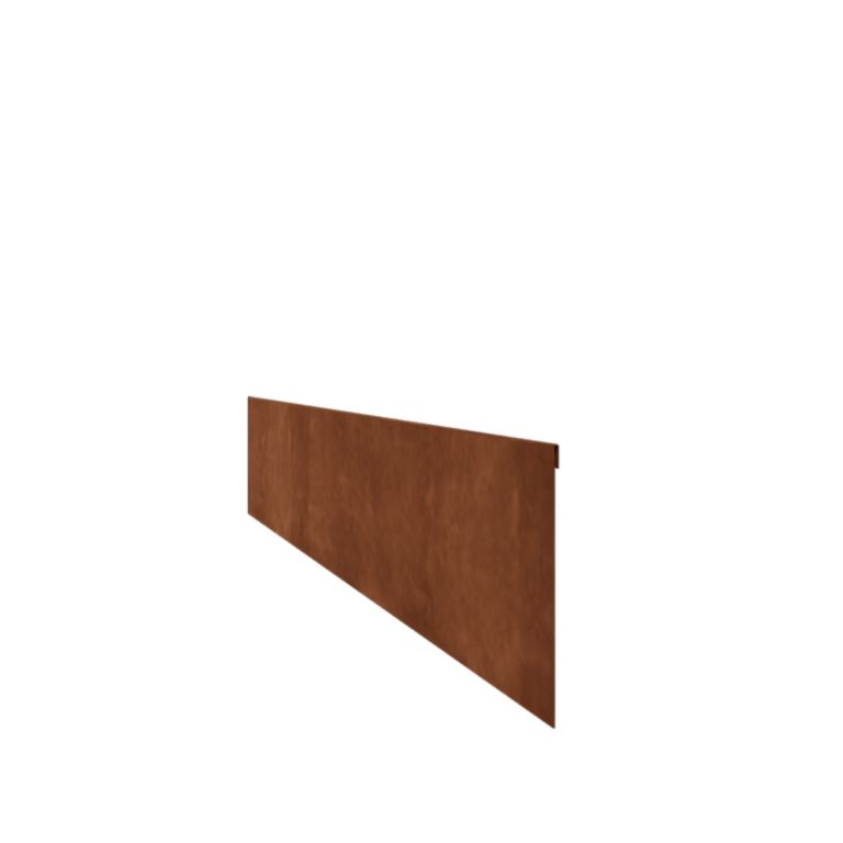 Borderrand Geplet 23x240 cm Corten