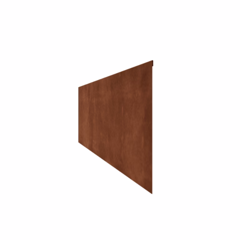 Borderrand Geplet 45x240 cm Corten