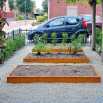 Borderrand Gezet 22x240 cm Corten-3