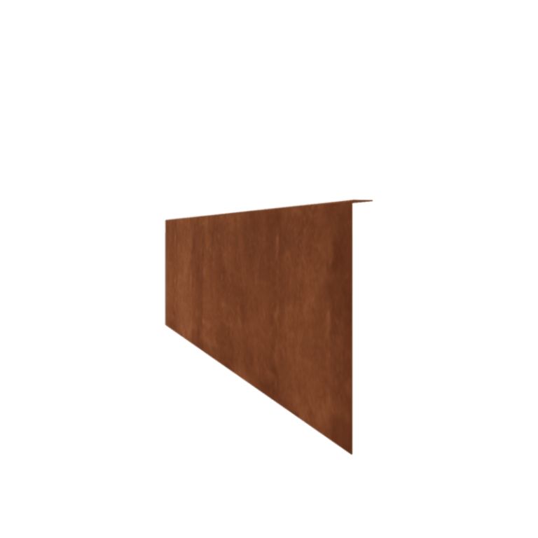 Borderrand Gezet 34x240 cm Corten