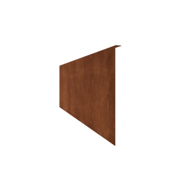 Borderrand Gezet 45x240 cm Corten
