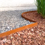 Borderrand Recht 15x150 cm Corten-3