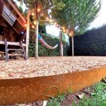Borderrand Recht Hoogte 25 cm Set 24 meter Corten-2
