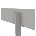 Grondpen voor borderrand 12/15 cm Verzinkt Staal-2