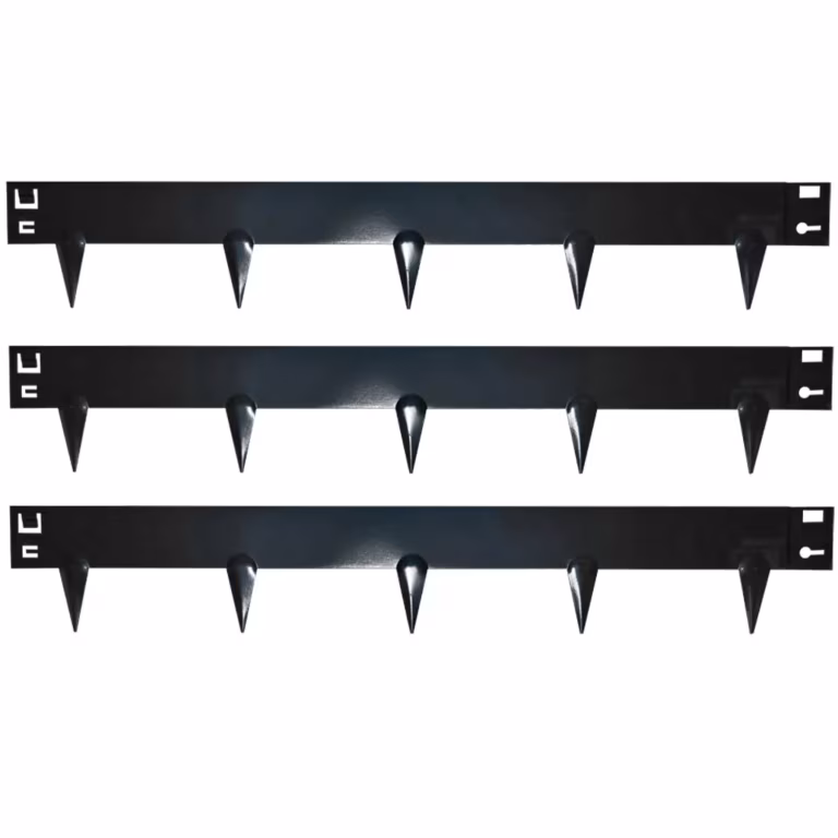 Kantopsluiting MA Edge Zwart Gecoat 106x16 cm