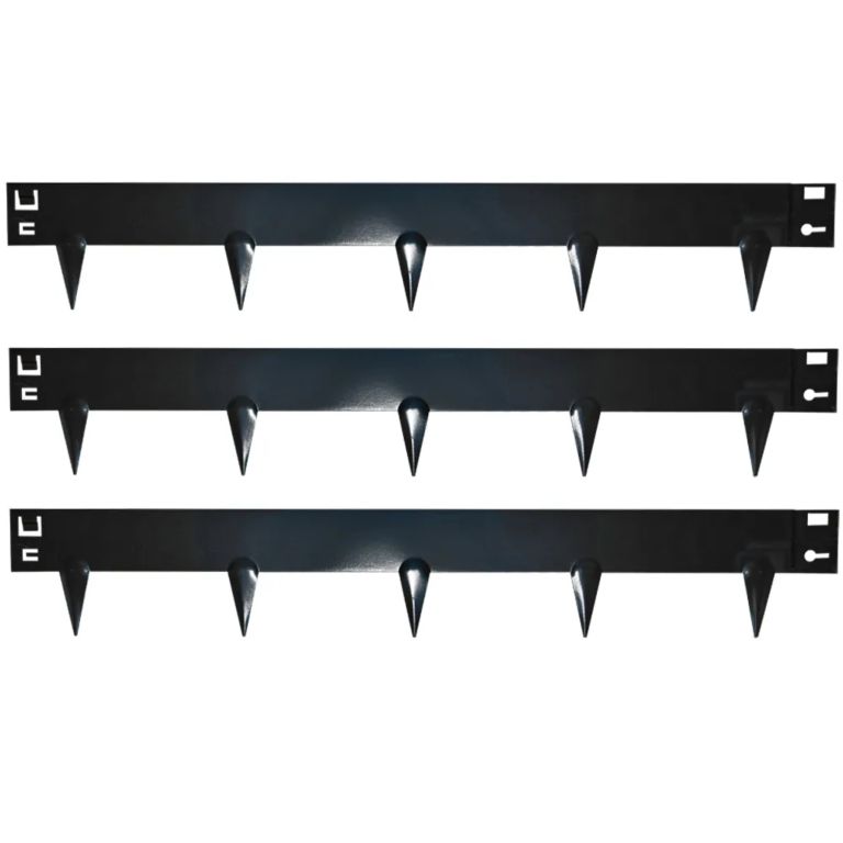 Kantopsluiting MA Edge Zwart Gecoat 106x16 cm