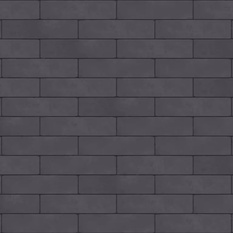 PureStone Waalformaat 7 cm Antraciet