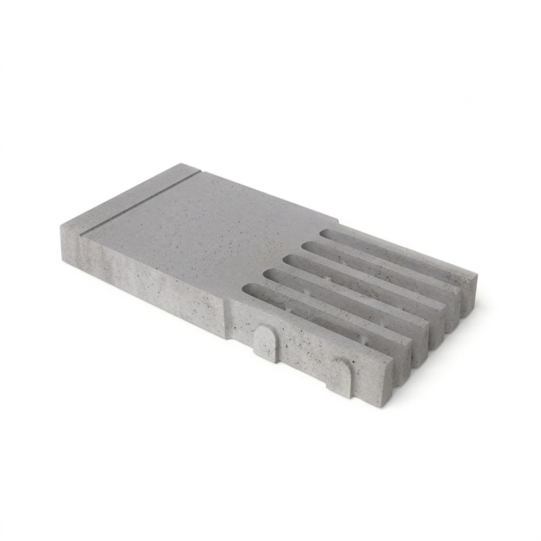 Schellevis Oud Hollandse tegel Flow 125×62,5×14 cm 50 Grijs