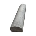 Dirksen Stootband drempel 20x12,5x100 cm 2x recht Grijs-2