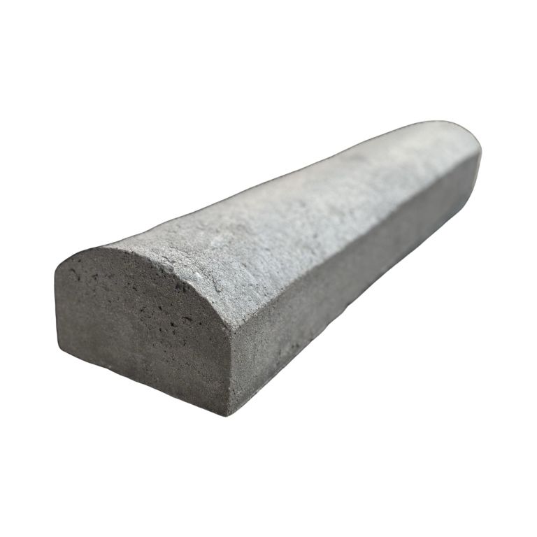 Dirksen Stootband drempel 20x12,5x100 cm 2x recht Grijs