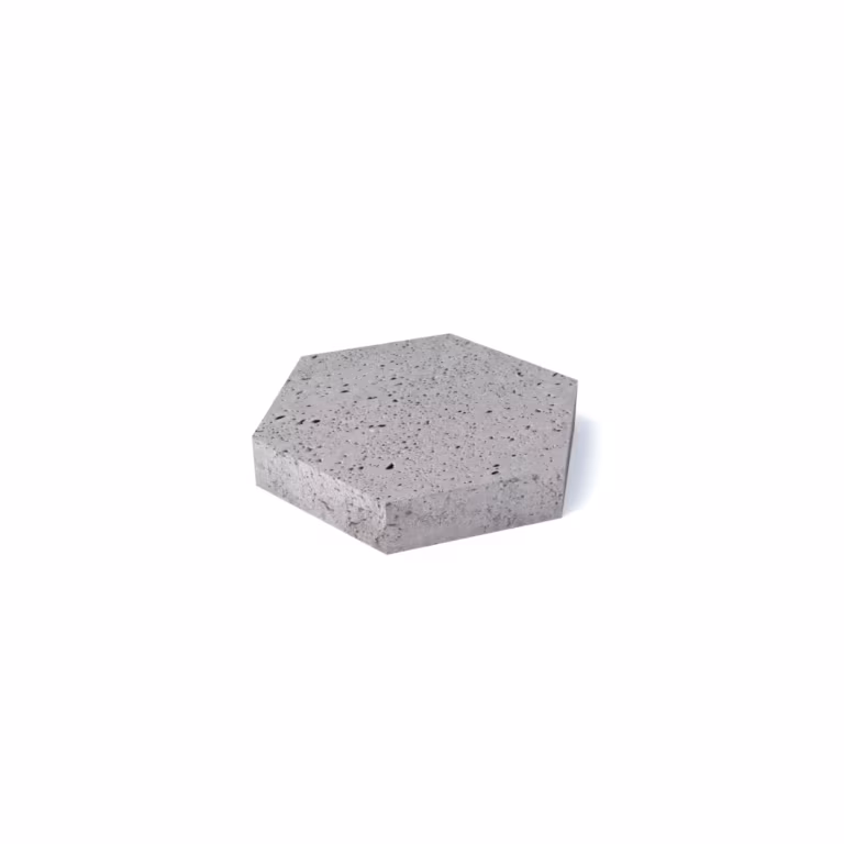 Schellevis Oud Hollandse 6 kant tegel 37,5x37,5x7 cm Grijs