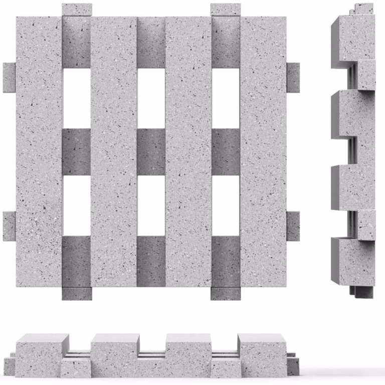 Schellevis Oud Hollandse tegel Wecko 100x100x12 cm Grijs (2)