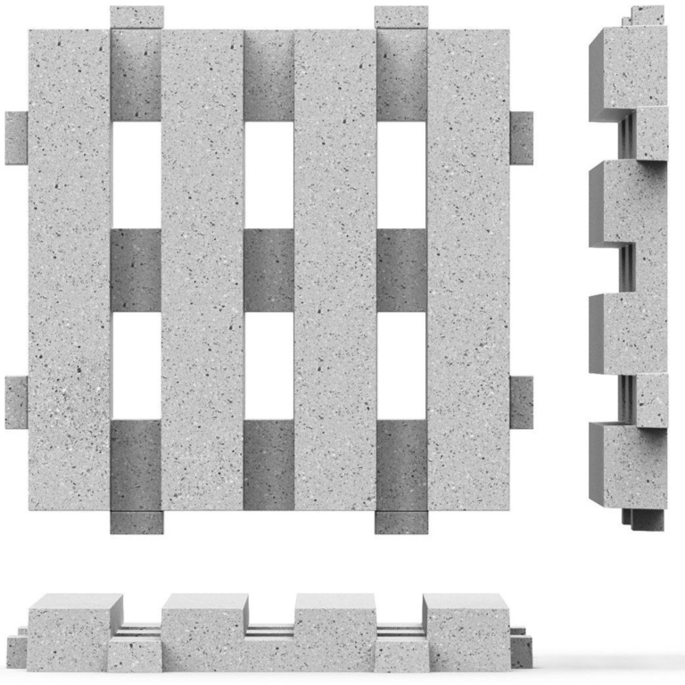 Schellevis Oud Hollandse tegel Wecko 100x100x12 cm Grijs (2)