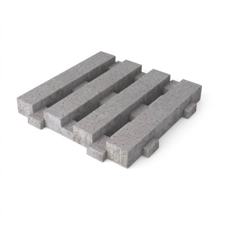 Schellevis Oud Hollandse tegel Wecko 100x100x12 cm Grijs