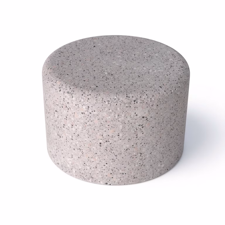 Schellevis Zitelement Rond Ø60x40 cm Grijs