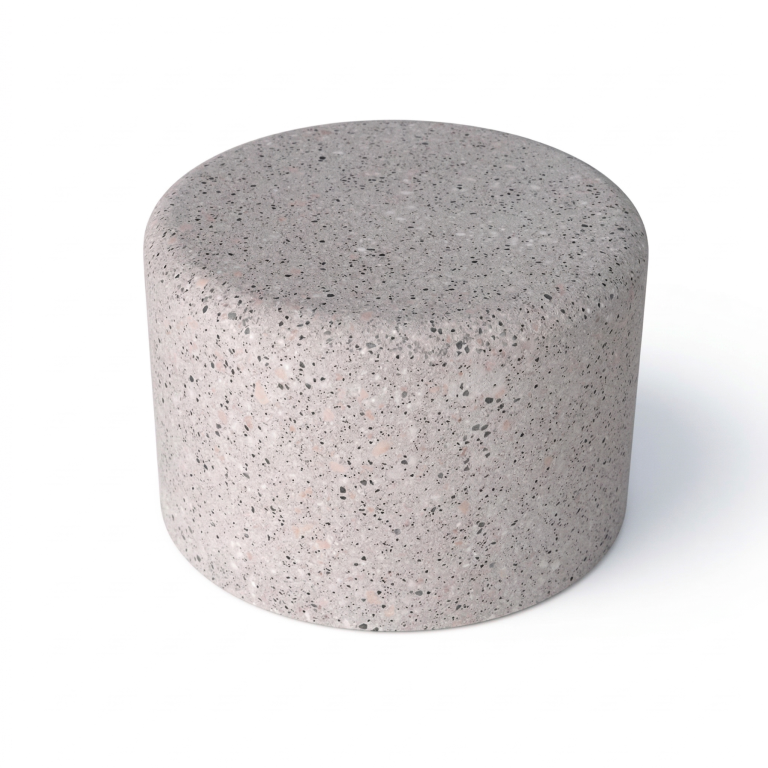 Schellevis Zitelement Rond Ø60x40 cm Grijs