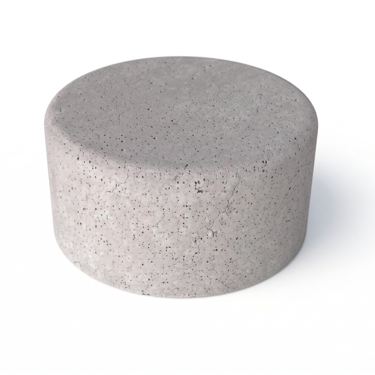 Schellevis Zitelement Rond Ø80x40 cm Grijs