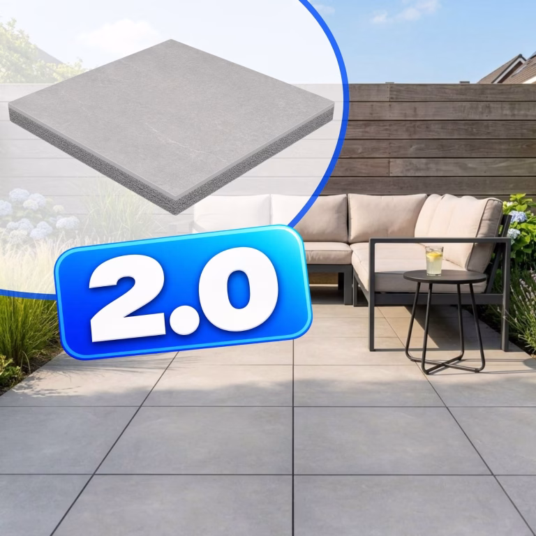 2.0 KeraQuattro2.0+ 60x60x4 Willow Platinum
