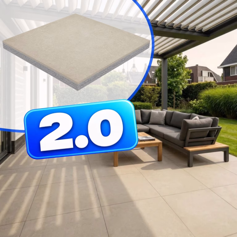 2.0 KeraQuattro2.0+ 60x60x4 Willow Sand