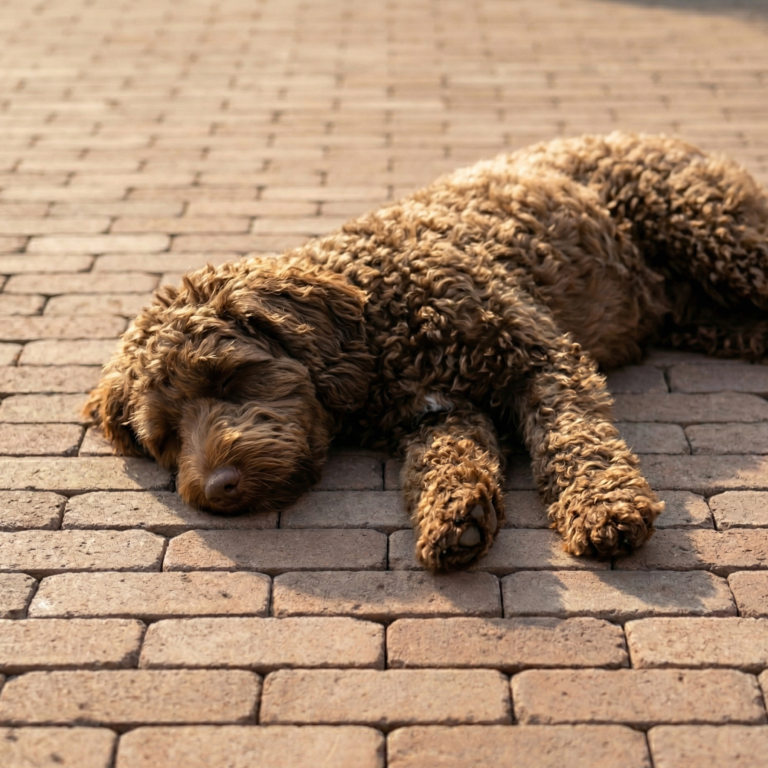 WG Stone Trommelsteen 20x5x7 Bruin